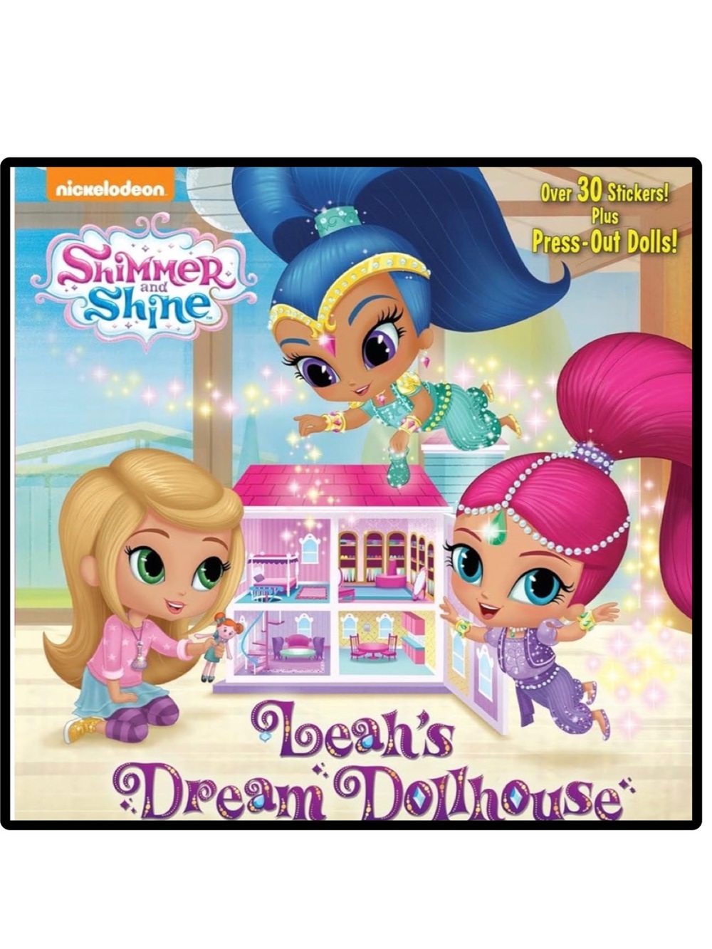 BUNDLE & SAVE🎉 Nickelodeon Shimmer and Shine Leah's Dollhouse Softcover Book